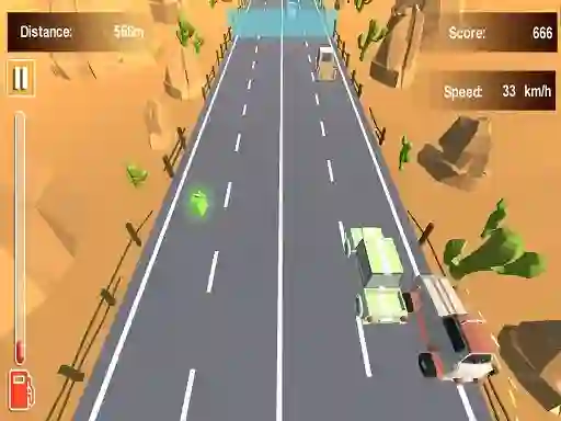 Žaidimas Furious Road internete