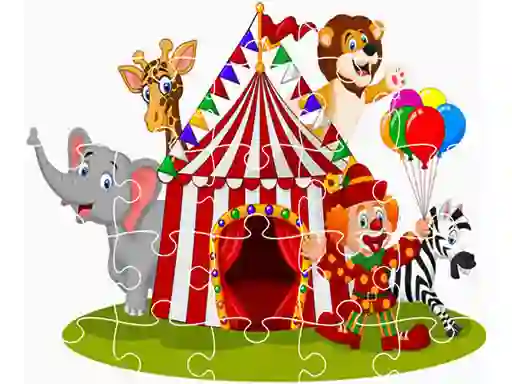 Žaidimas Party Animals Jigsaw internete