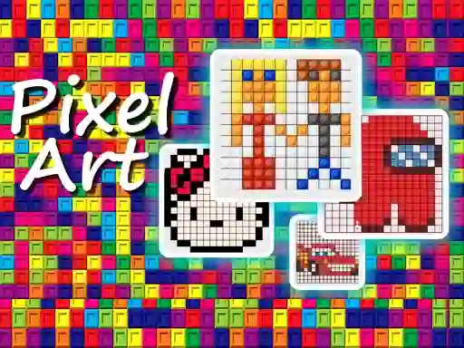 Žaidimas Pixel Art Challenge internete