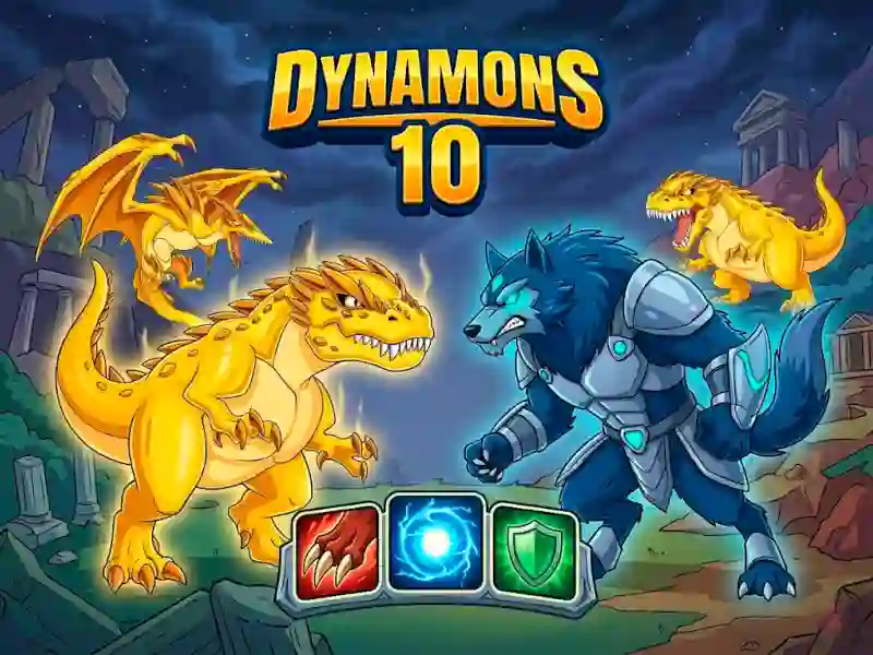Žaidimas Dynamons 10 internete