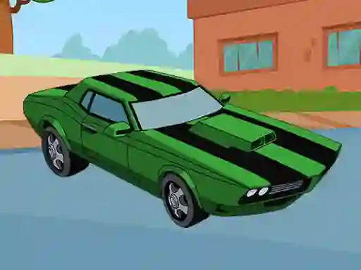 Žaidimas Ben 10 Car Jigsaw internete