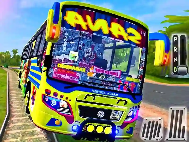 Žaidimas Indian Uphill Bus Simulator internete