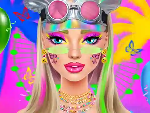 Žaidimas Festival Vibes Makeup internete