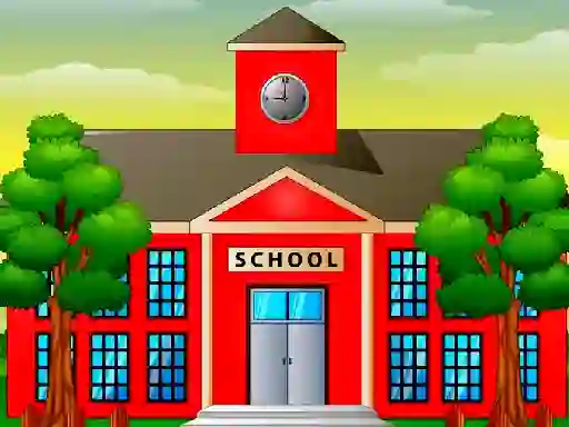 Žaidimas School Fun Differences internete