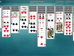 Žaidimas Spider Solitaire internete