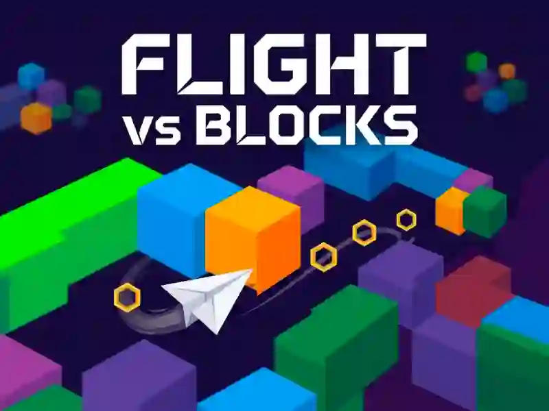 Žaidimas Flight vs Blocks internete
