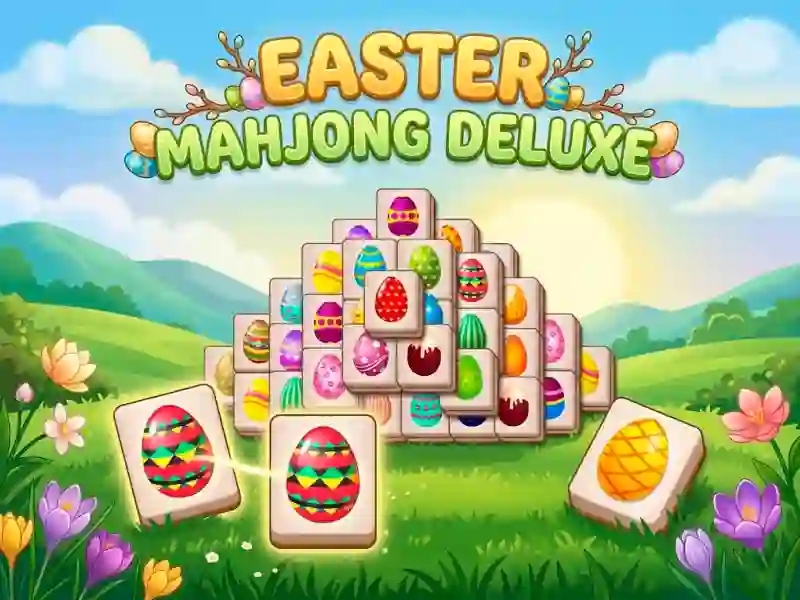 Žaidimas Easter mahjong deluxe internete