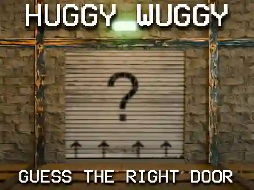 Žaidimas Huggy Wuggy Guess the right door internete