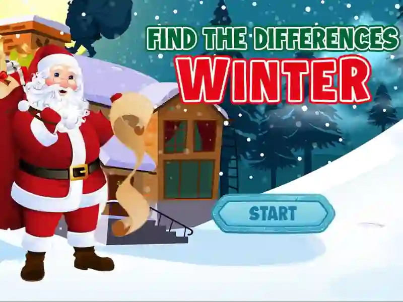 Žaidimas Find The Differences Winter internete