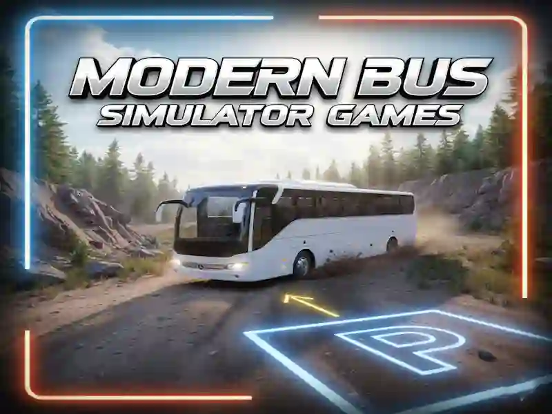 Žaidimas Modern Bus Simulator Games internete