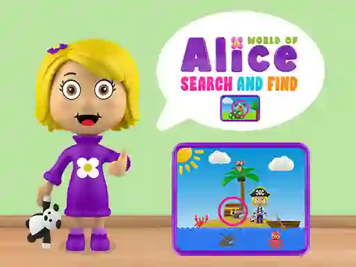 Žaidimas World of Alice Search and Find internete