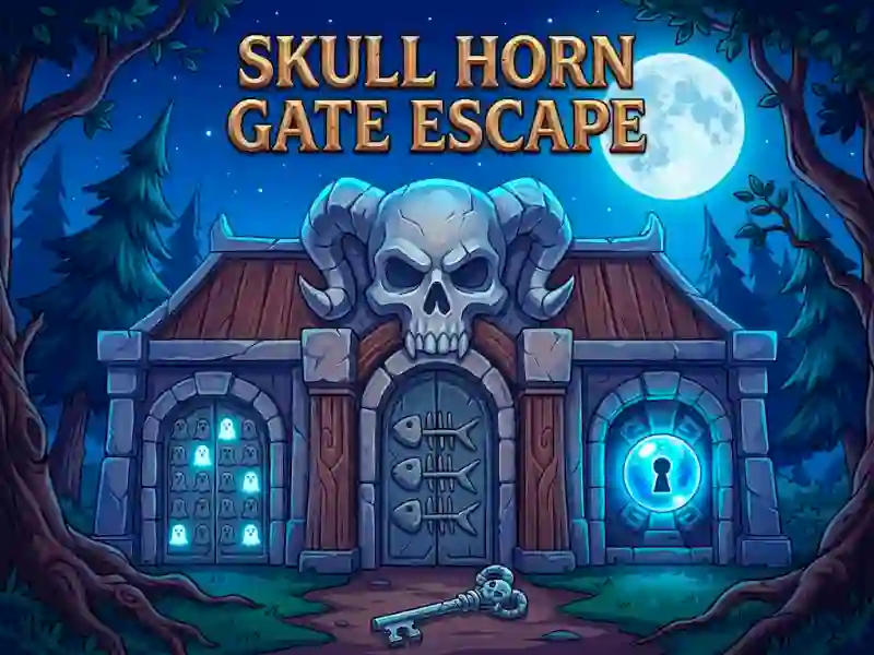 Žaidimas Skull Horn Gate Escape internete