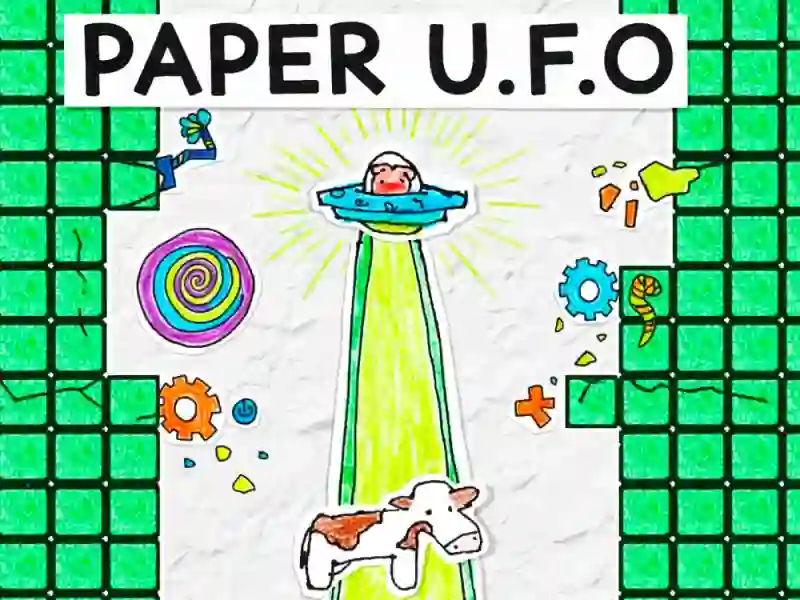 Žaidimas Paper U.F.O. internete