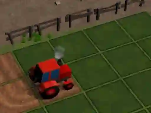 Žaidimas Puzzle Tractor Farm internete
