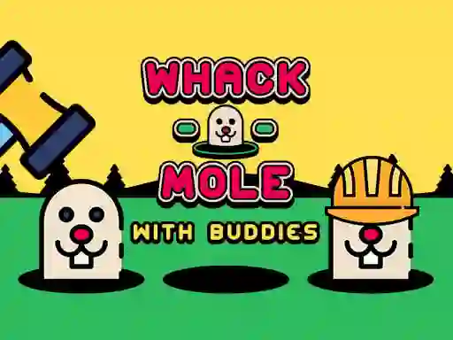 Žaidimas Whack A Mole With Buddies internete