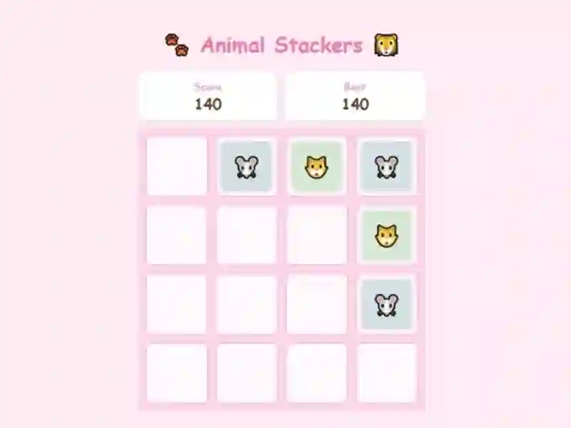 Žaidimas Animal Stackers internete