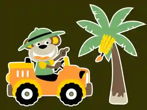 Žaidimas Cute Cars For Kids Coloring internete