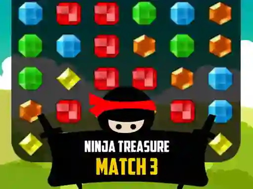 Žaidimas Ninja Treasure Match 3 internete