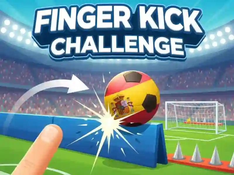 Žaidimas Finger Kick Challenge internete
