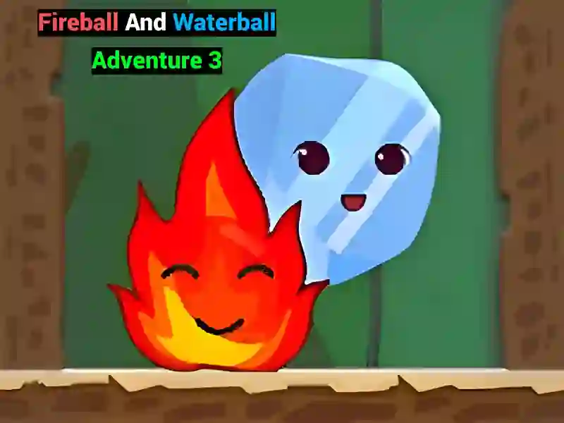Žaidimas Fireball And Waterball Adventure 3 internete