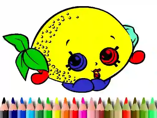 Žaidimas Back To School: Fruits Coloring Book internete