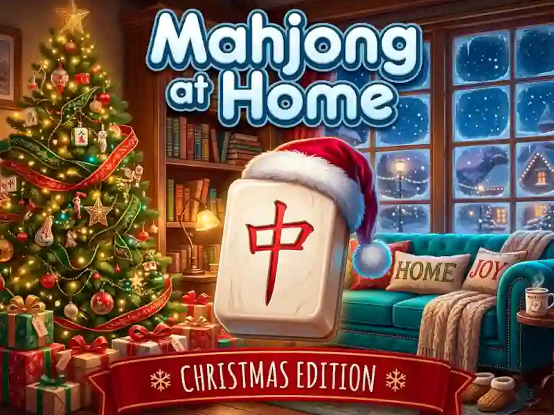 Žaidimas Mahjong At Home Xmas Edition internete
