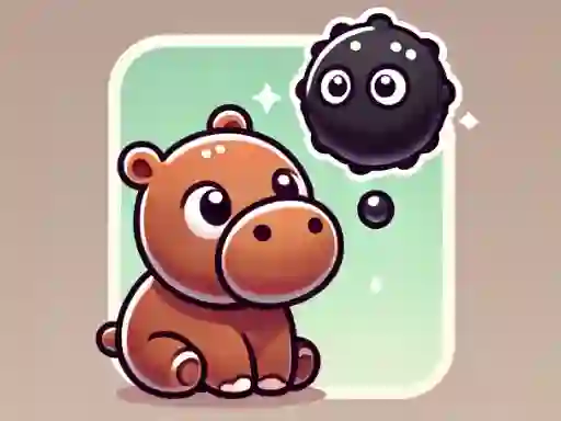 Žaidimas Hide Moodeng Hippo! internete