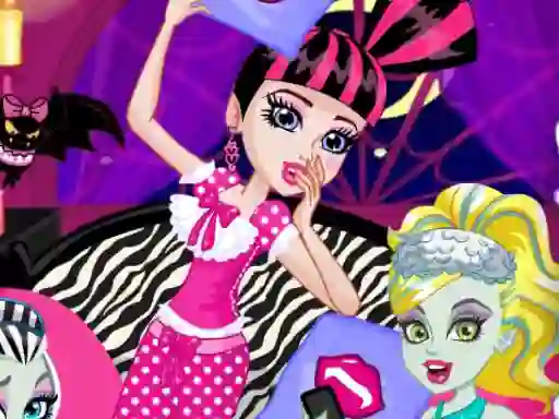 Žaidimas Monster Slumber Party Funny Faces internete