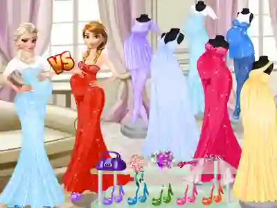 Žaidimas Pregnant Princesses Fashion Dressing Room internete