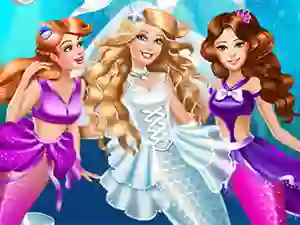 Žaidimas Mermaid Doll Wedding internete