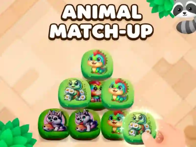 Žaidimas Animal Match-Up internete