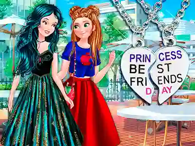 Žaidimas Princess Best Friends Day internete