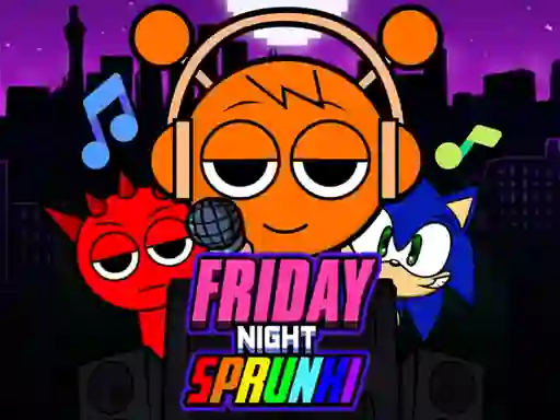 Žaidimas Friday Night Sprunki internete