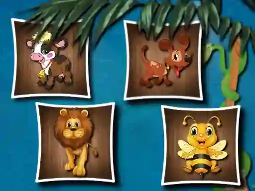 Žaidimas Cute Animal Shapes internete