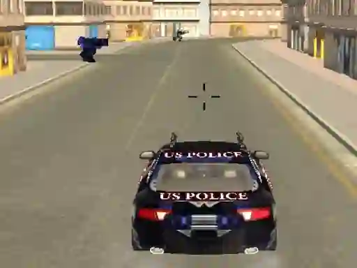 Žaidimas US Police Robot Transform Robot Fighting internete