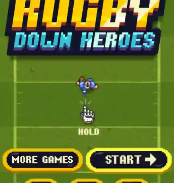 Žaidimas Rugby Down Heroes internete