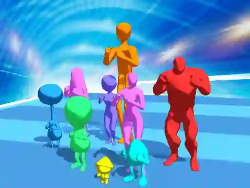 Žaidimas Stickman Crowd Fight internete