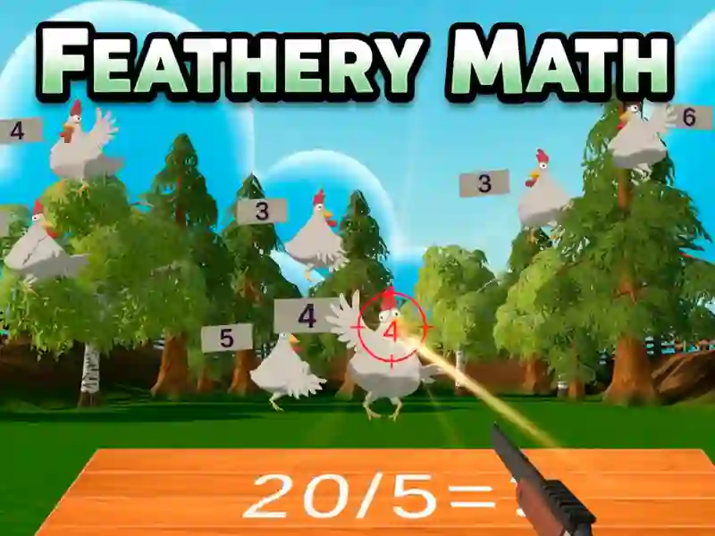 Žaidimas Feathery Math internete