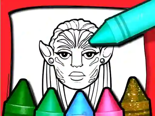 Žaidimas Avatar Coloring Book internete