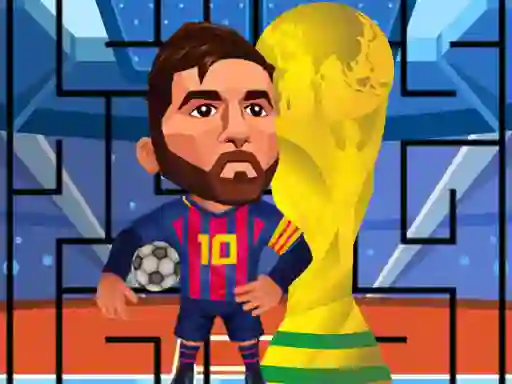 Žaidimas Messi in a maze internete