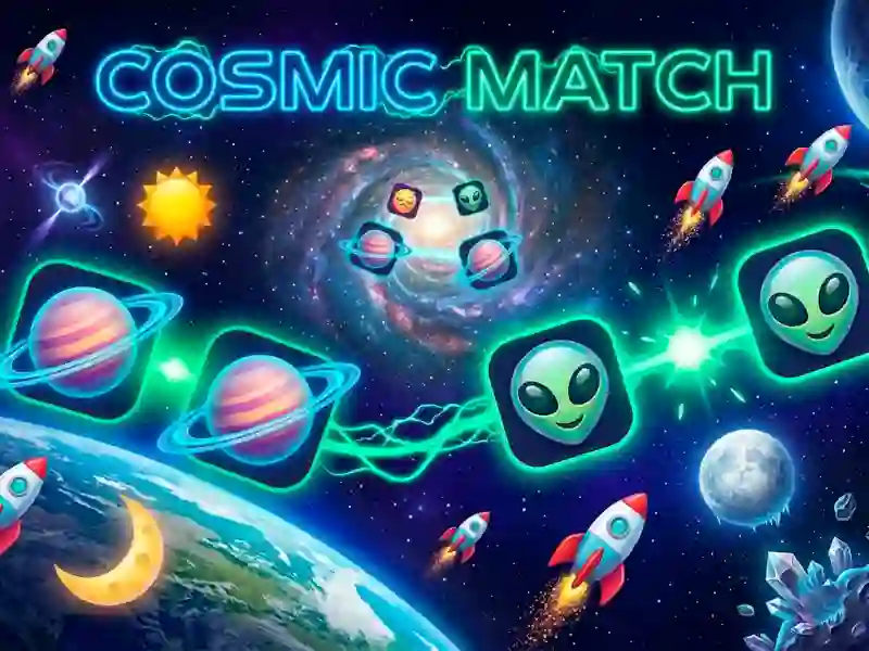 Žaidimas Cosmic Match internete