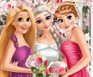 Žaidimas Eliza and princesses wedding internete