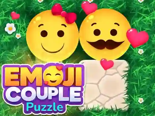 Žaidimas Emoji Couple Puzzle internete