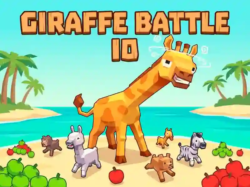 Žaidimas Giraffe Battle Io internete