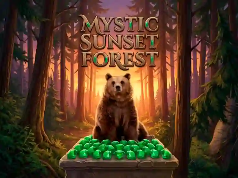Žaidimas Mystic sunset forest internete