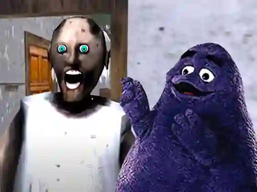 Žaidimas When Granny Met Grimace Shake internete