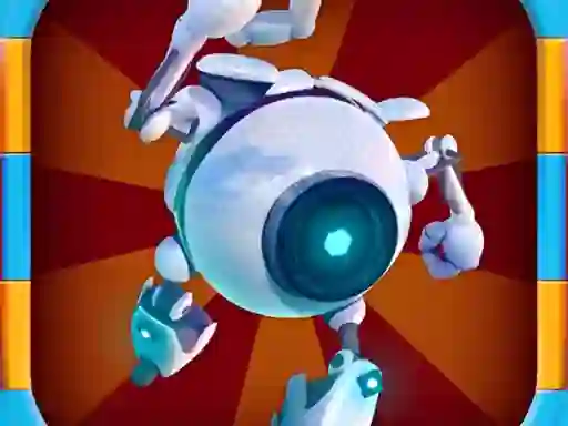 Žaidimas Crazy robot internete