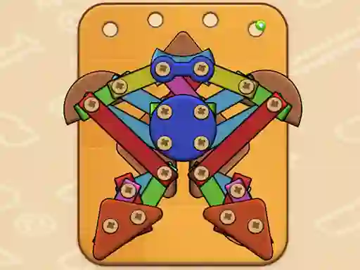 Žaidimas Wood & Screw Puzzle internete