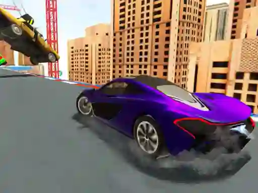 Žaidimas Mega ramp  Car Stunt Race internete