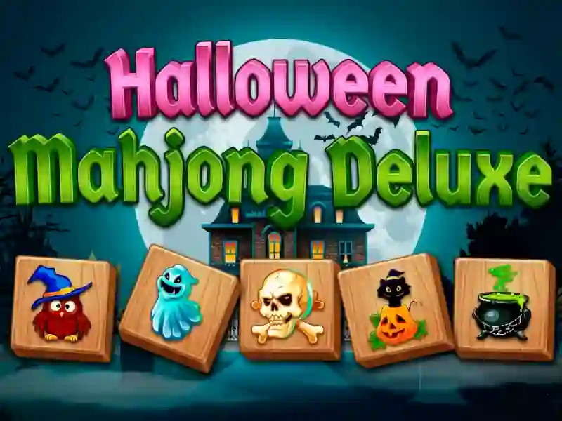 Žaidimas Halloween Mahjong Deluxe internete